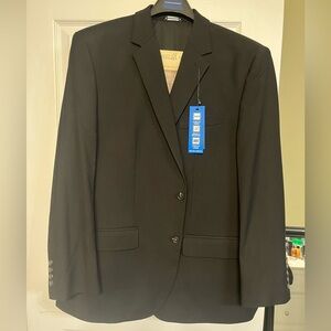 Saddlebred Black Two-Button Suit Jacket